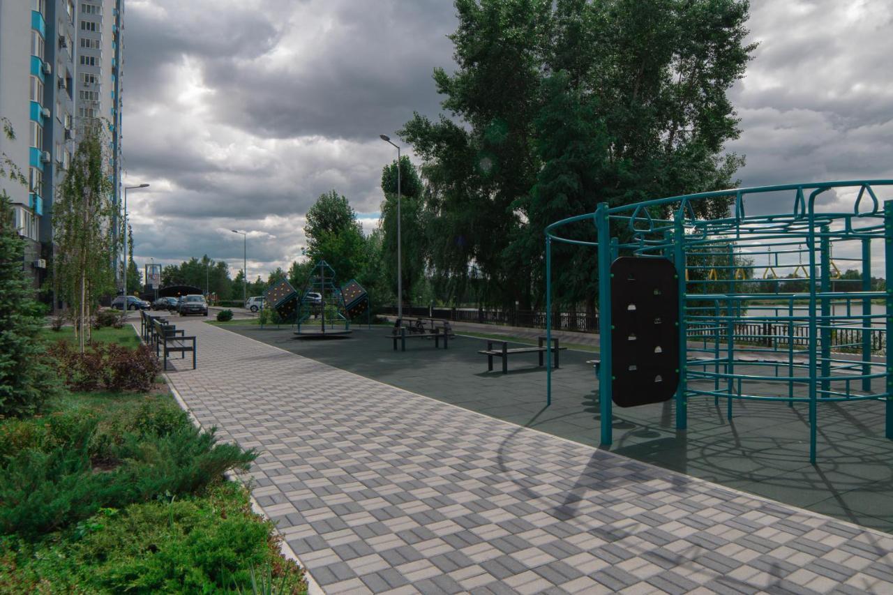 Элитные Апартаменты В Новом Доме На Оболони Kiev Exteriör bild